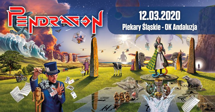 Pendragon 40 years poster